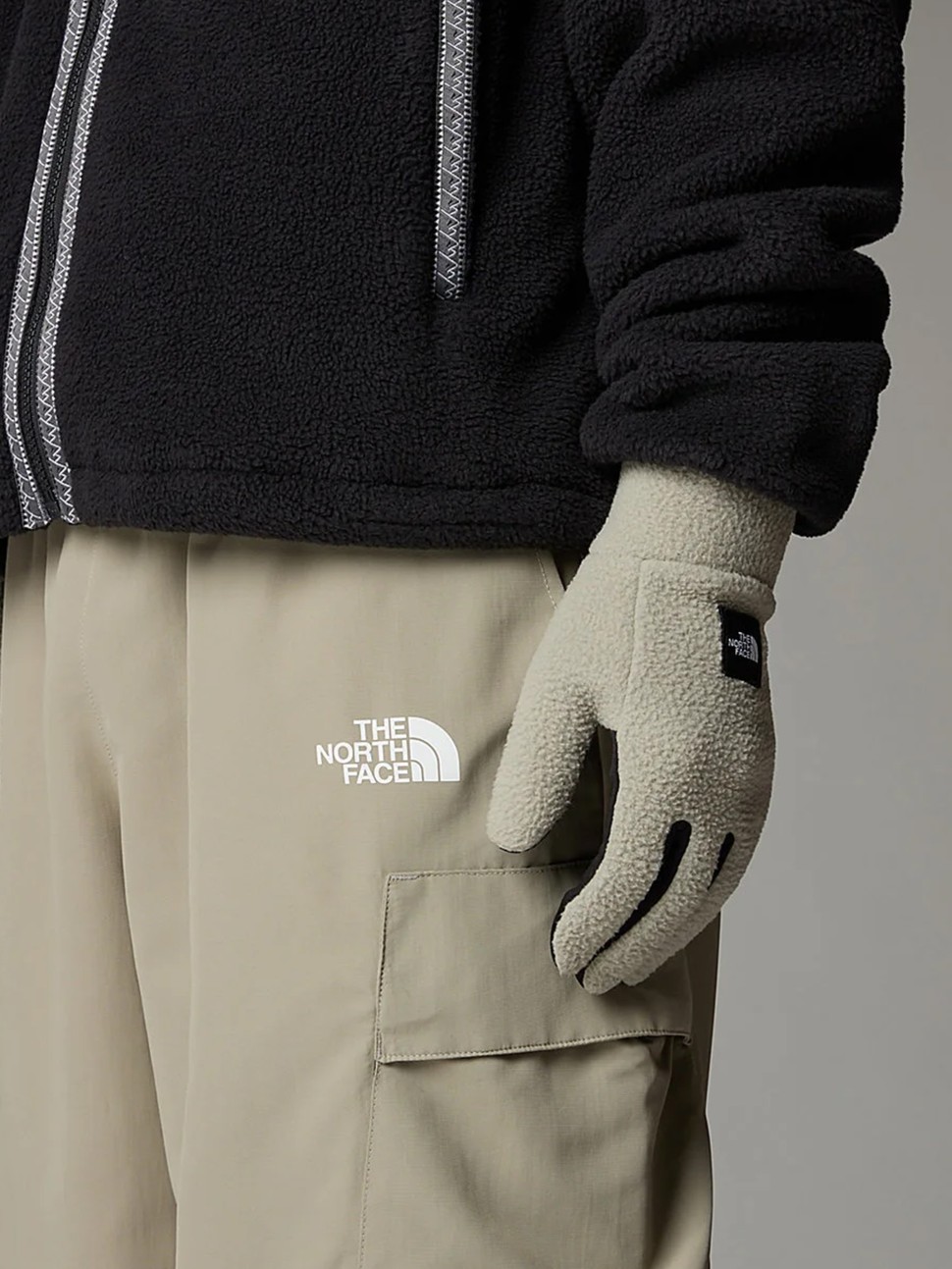 Рукавички унісекс The North Face Fleeski Etip сірі NF0A3SJ41I41 — фото 6