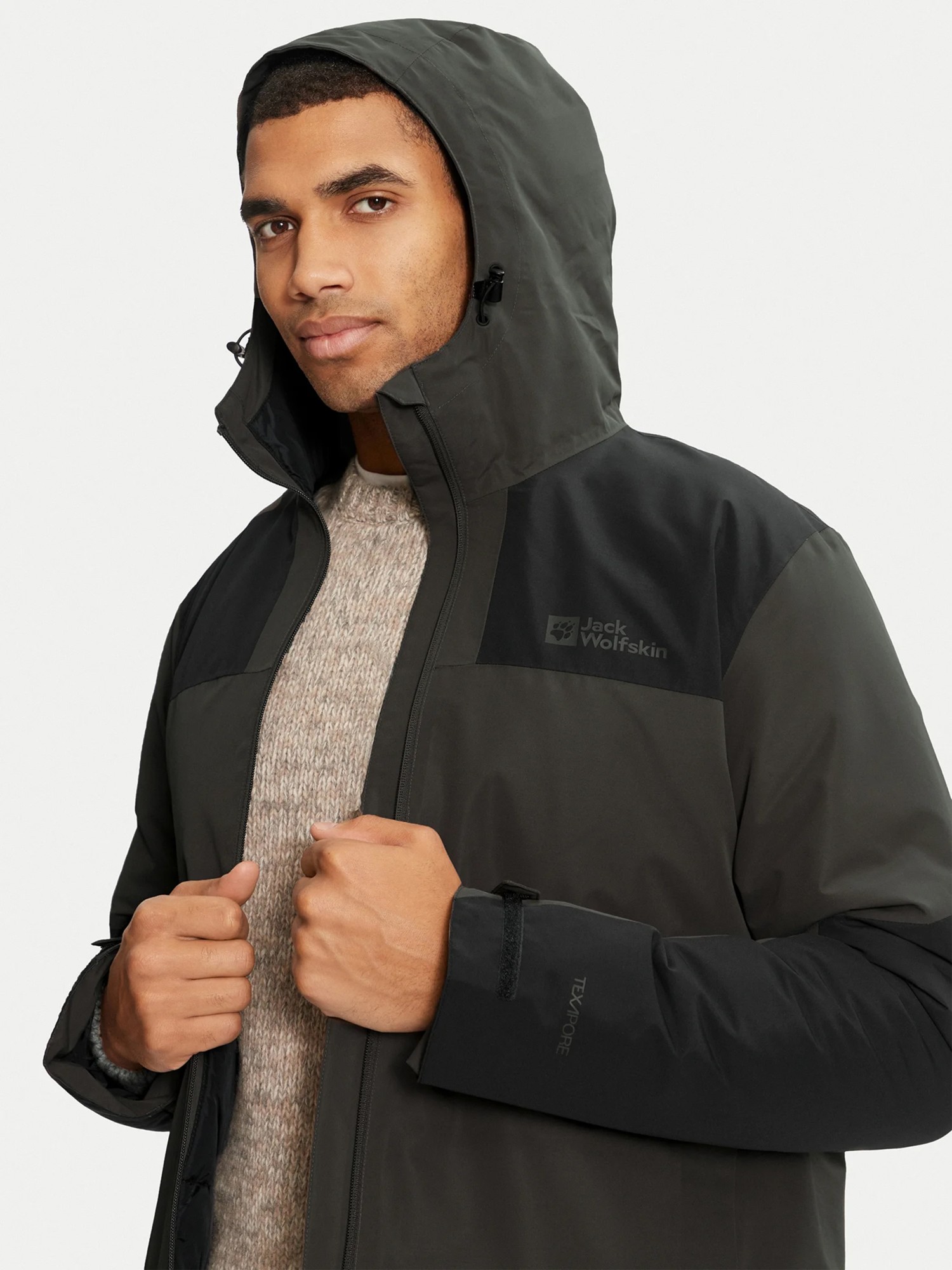 Куртка мужская Jack Wolfskin JASPER INS JKT M коричневый A61872-5719 изображение 4