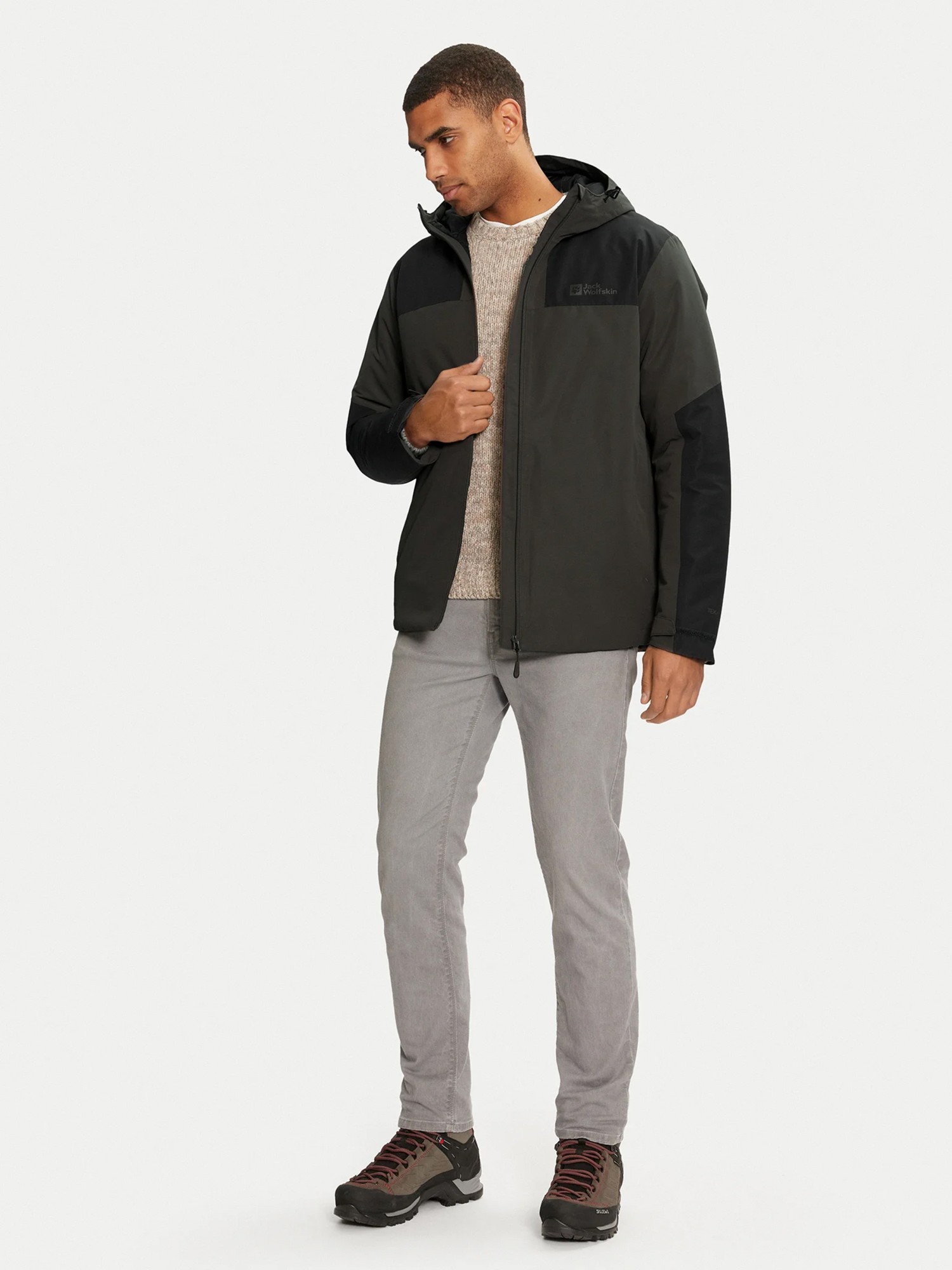 Куртка мужская Jack Wolfskin JASPER INS JKT M коричневый A61872-5719 изображение 7