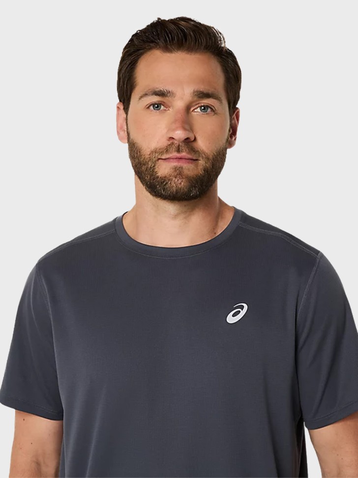 Футболка мужская Asics ASICS CORE SS TOP графитовая 2011D221-020 изображение 5
