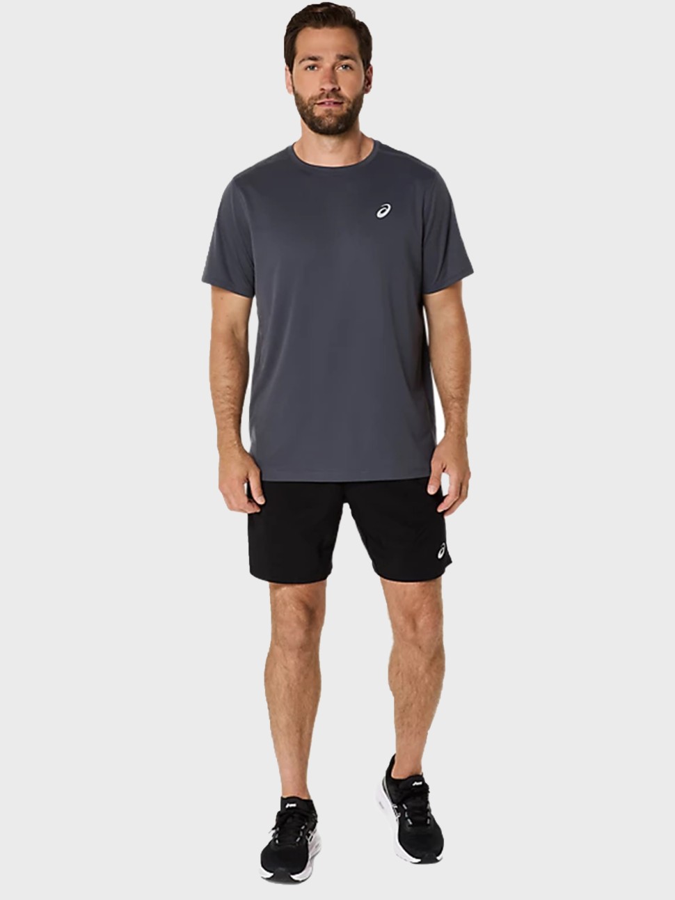 Футболка чоловіча Asics ASICS CORE SS TOP графiтова 2011D221-020 — фото 6