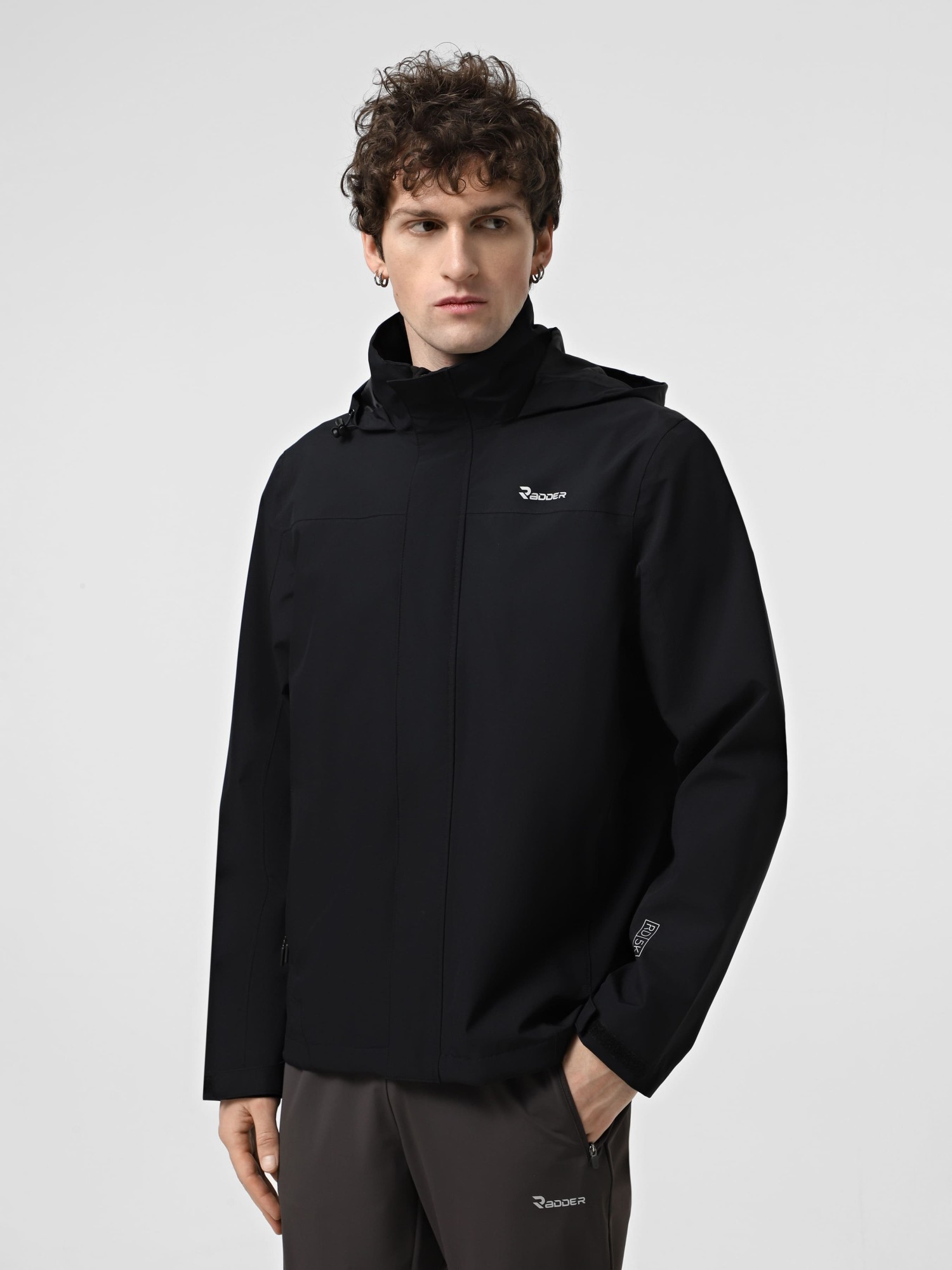 Куртка чоловіча Radder Caius чорна 125506-010 изображение 2