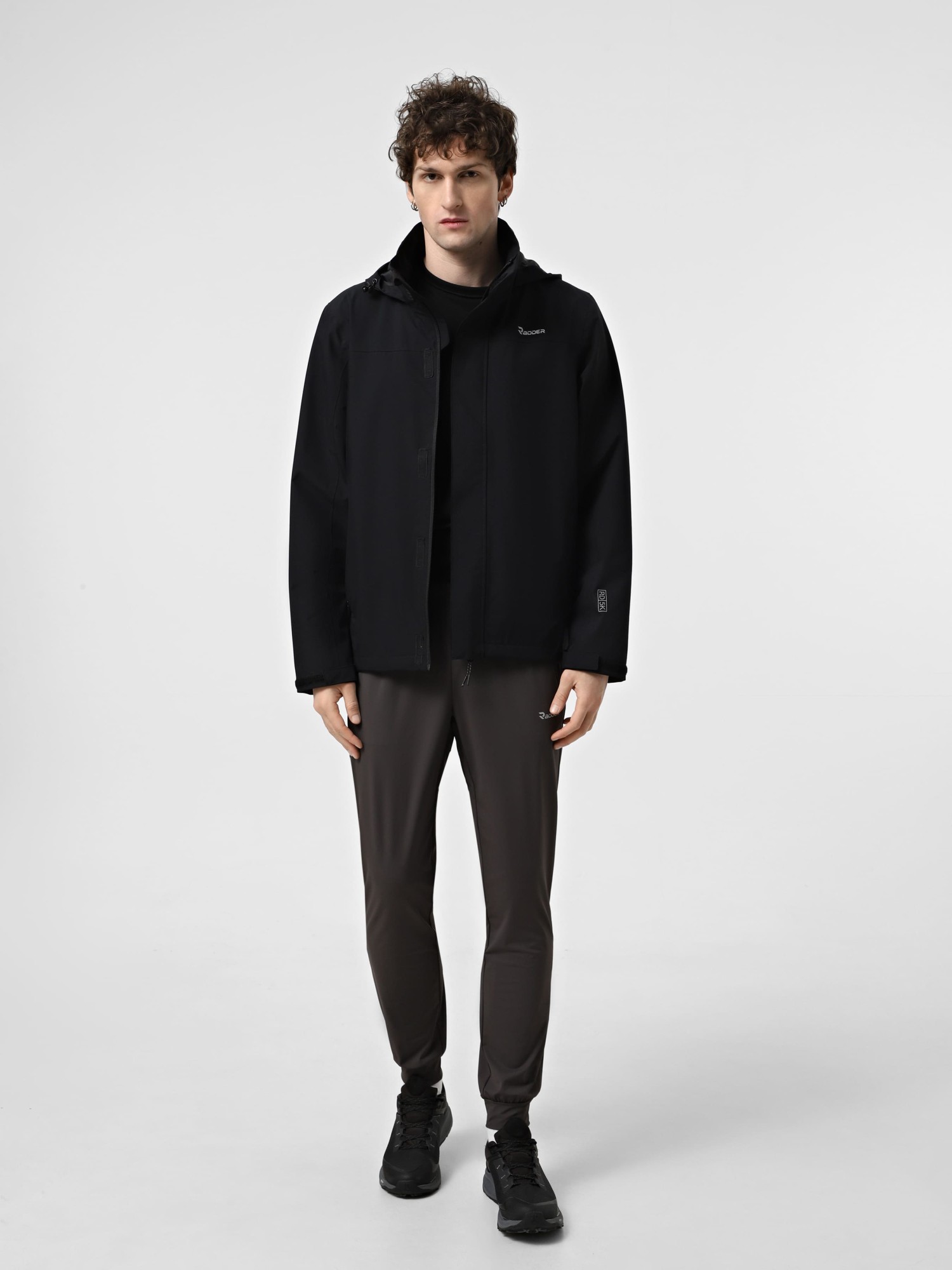 Куртка чоловіча Radder Caius чорна 125506-010 изображение 6