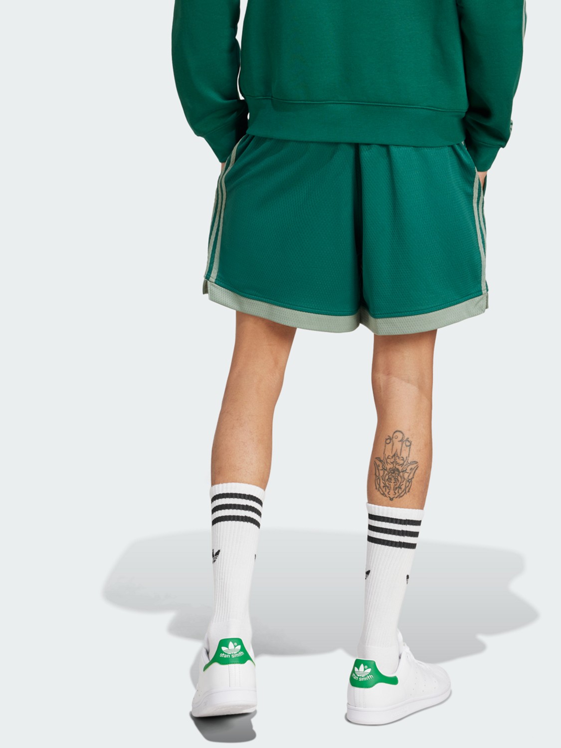 Шорты мужские Adidas Mockeylet short зеленые JP1101 изображение 3