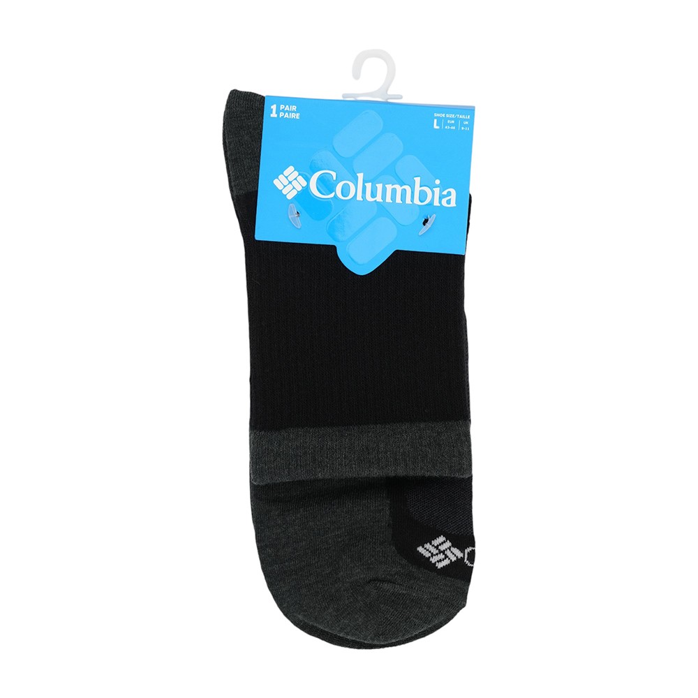 Носки для активного отдыха 1Р Columbia Quarter черные S7019482-BLK