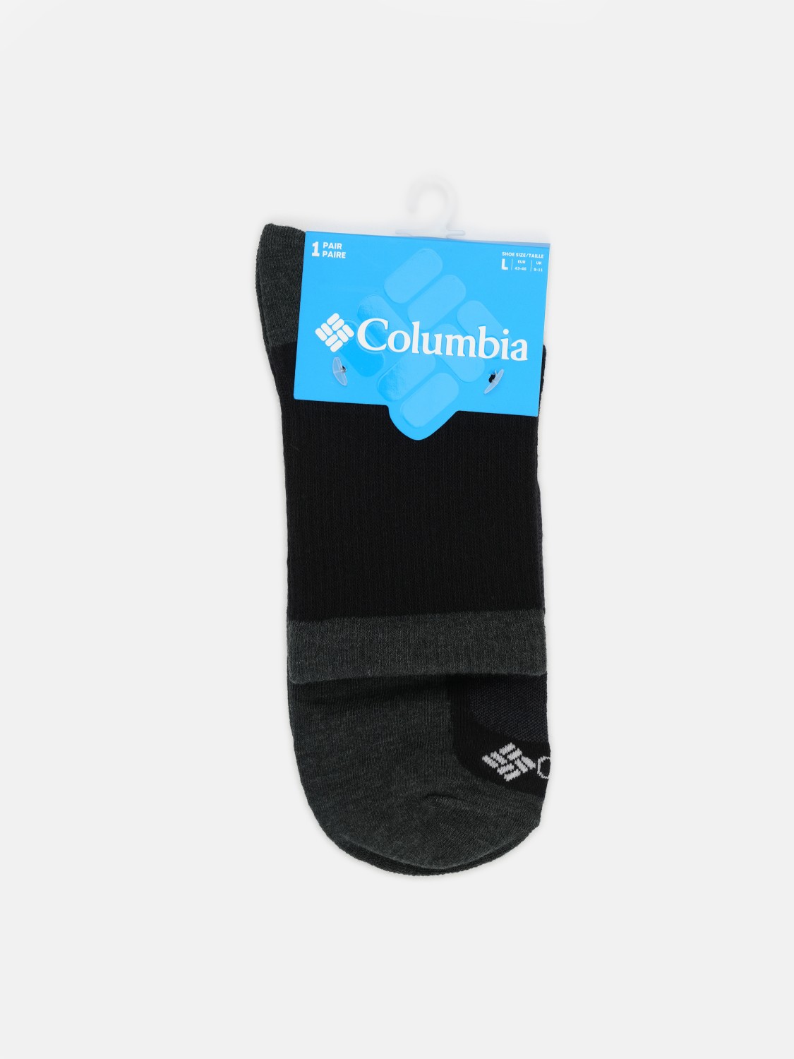 Носки для активного отдыха 1Р Columbia Quarter черные S7019482-BLK изображение 2
