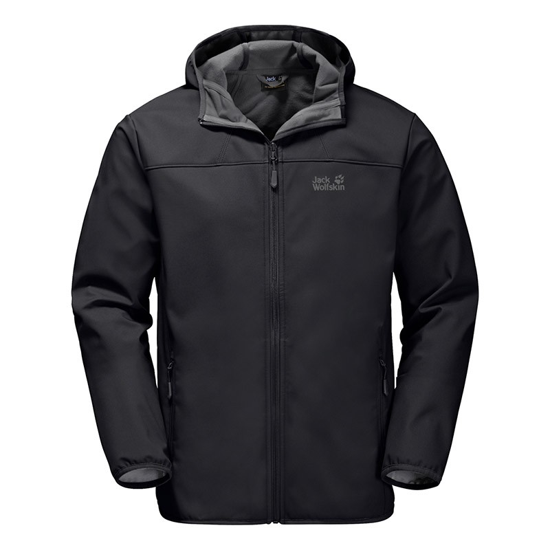 Ветровка мужская Jack Wolfskin Northern Point черная 1304001-6000 изображение 1