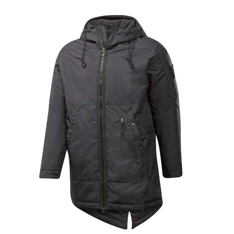 Куртка мужская Reebok Outerwear Urban Fleece черная FT0684 изображение 1