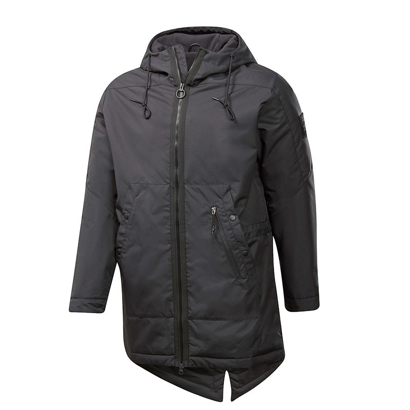 Куртка мужская Reebok Outerwear Urban Fleece черная FT0684 изображение 1