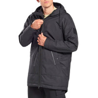 Куртка мужская Reebok Outerwear Urban Fleece черная FT0684 изображение 2