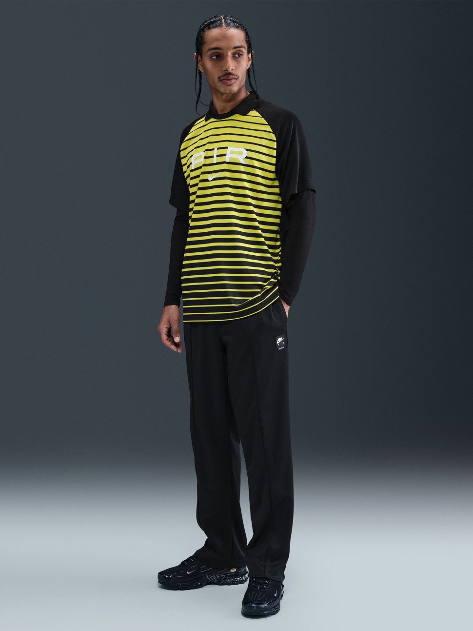 Брюки мужские Nike M NK AIR PK TRACK PANT черные IB2147-010 — фото 2 — Sport City Брюки мужские Nike M NK AIR PK TRACK PANT черные IB2147-010 — фото 2
