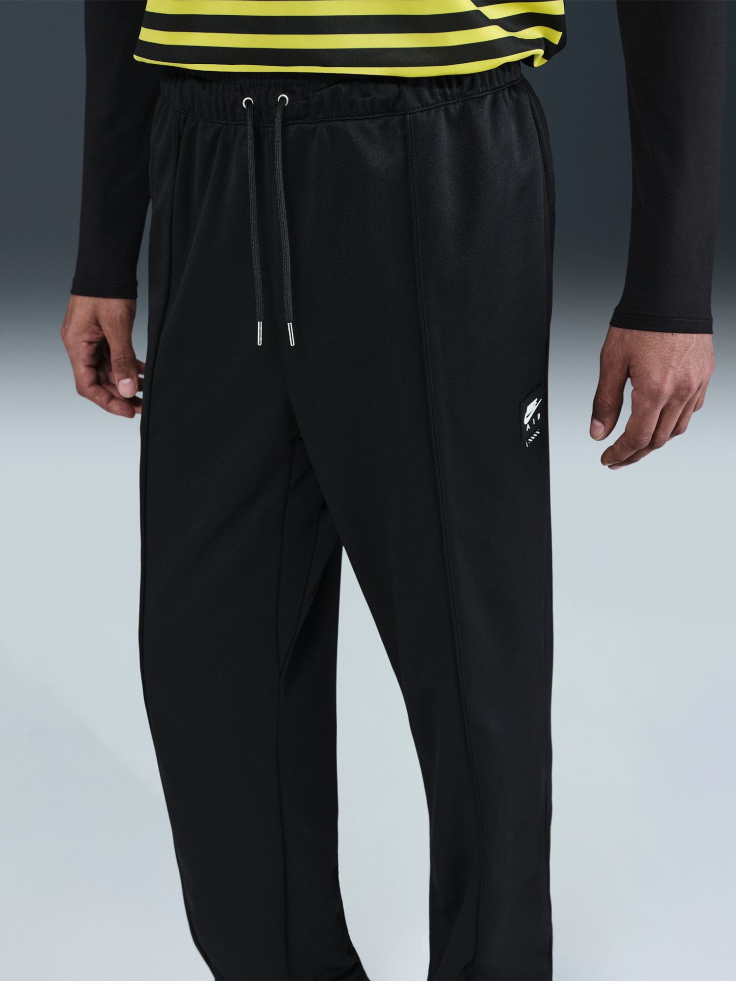 Брюки мужские Nike M NK AIR PK TRACK PANT черные IB2147-010 изображение 4