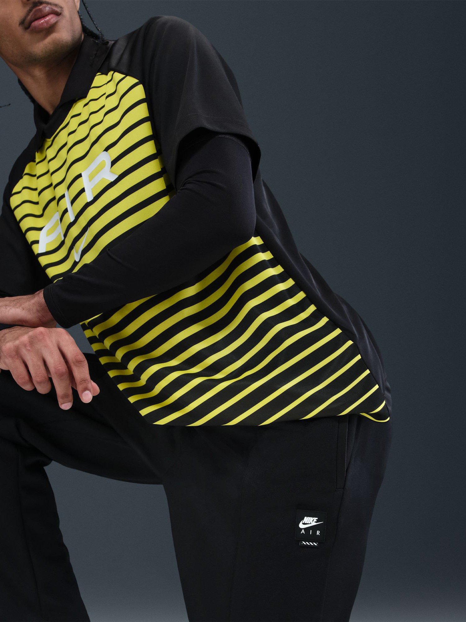 Брюки мужские Nike M NK AIR PK TRACK PANT черные IB2147-010 изображение 6