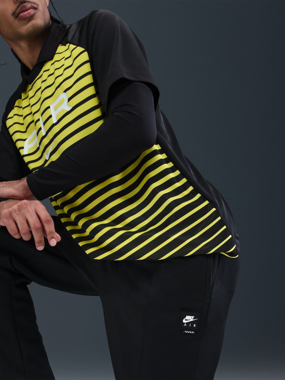 Брюки мужские Nike M NK AIR PK TRACK PANT черные IB2147-010 — фото 6 — Sport City Брюки мужские Nike M NK AIR PK TRACK PANT черные IB2147-010 — фото 6