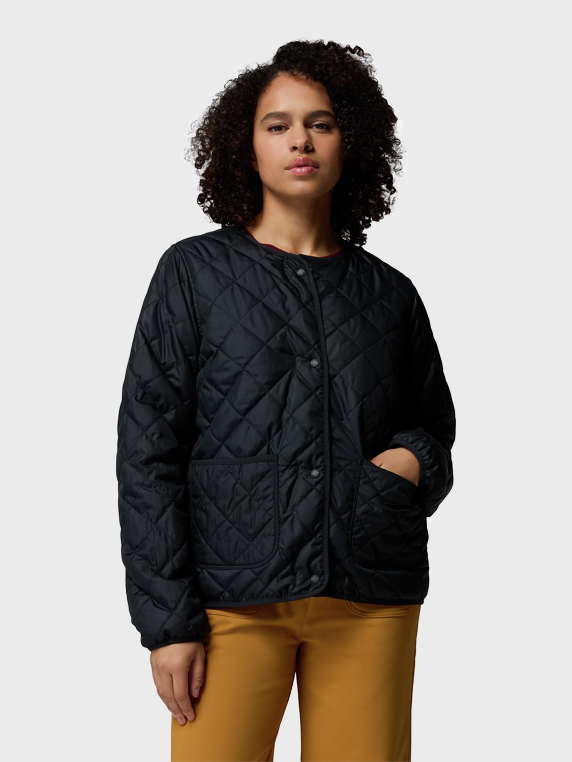 Куртка женская Columbia Copper Crest™ Collarless Jacket черная 2133781-010 изображение 2