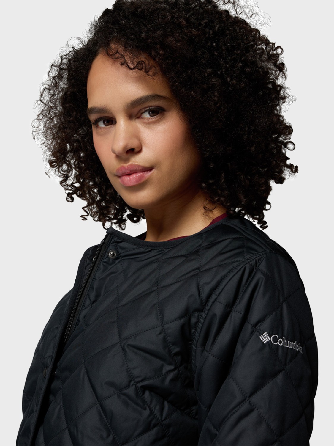 Куртка женская Columbia Copper Crest™ Collarless Jacket черная 2133781-010 изображение 6