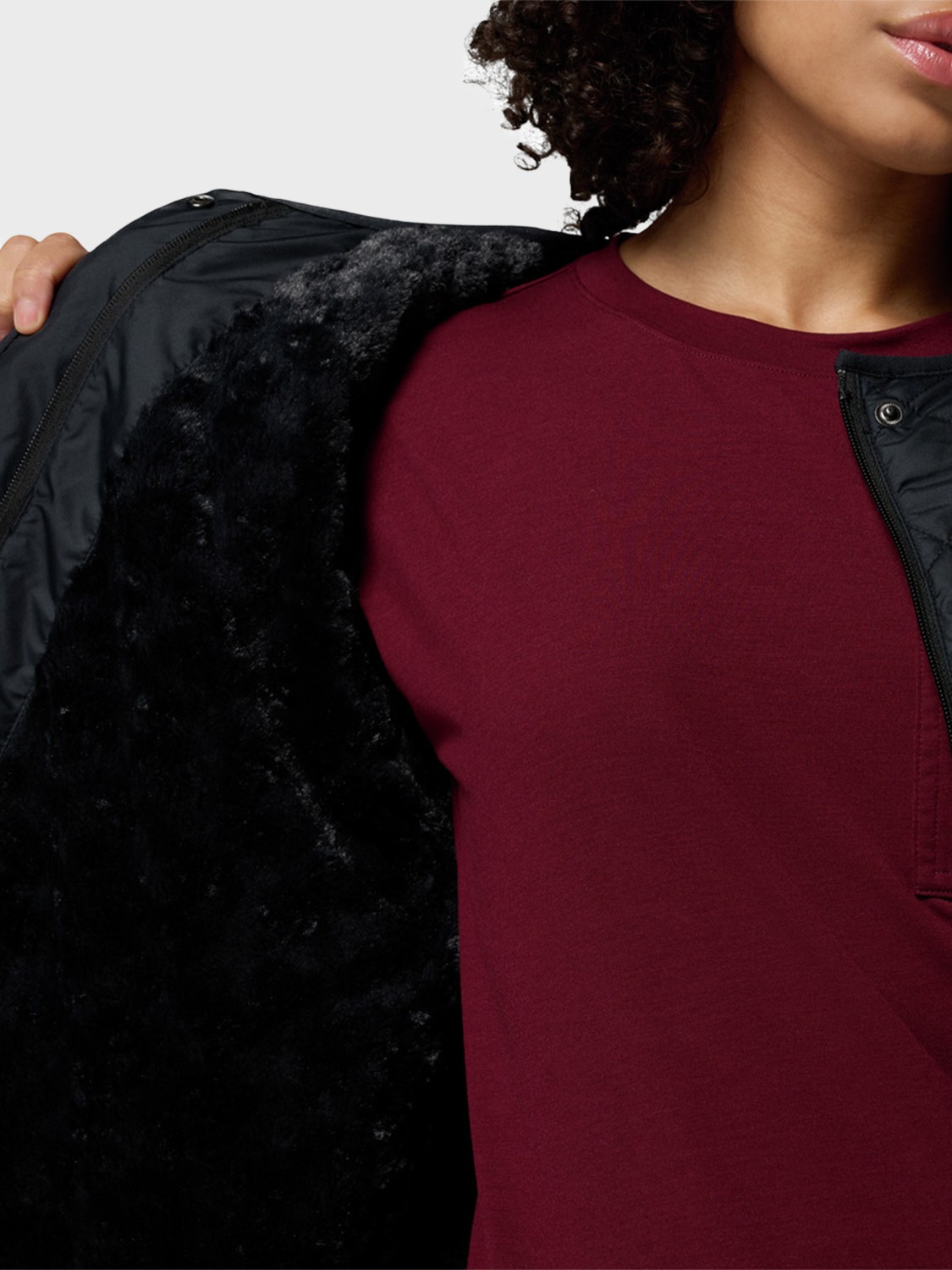 Куртка женская Columbia Copper Crest™ Collarless Jacket черная 2133781-010 изображение 7