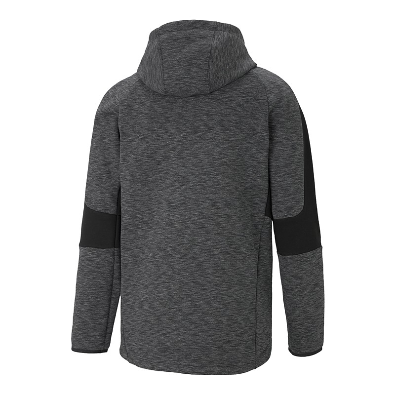 Толстовка мужская Puma Evostripe Fz Hoodie серая 58581101 — фото 2
