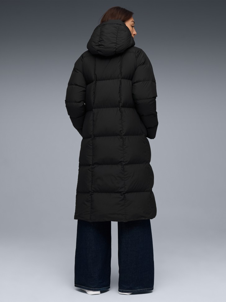 Куртка жіноча Puma Hooded Down Puffer Coat чорна 68839001 изображение 3