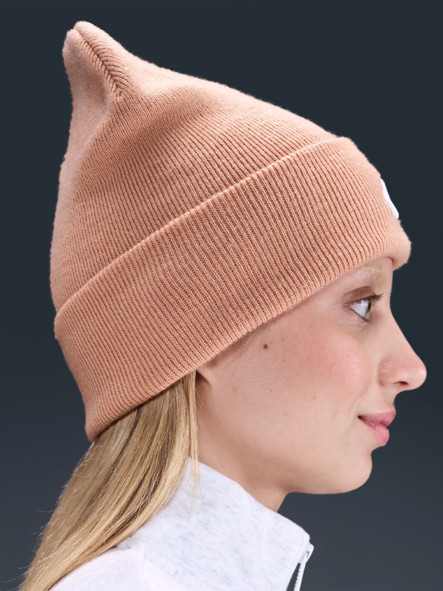 Шапка  Nike U NK PEAK BEANIE TC FUT F24 L мокко HF0186-688 изображение 4