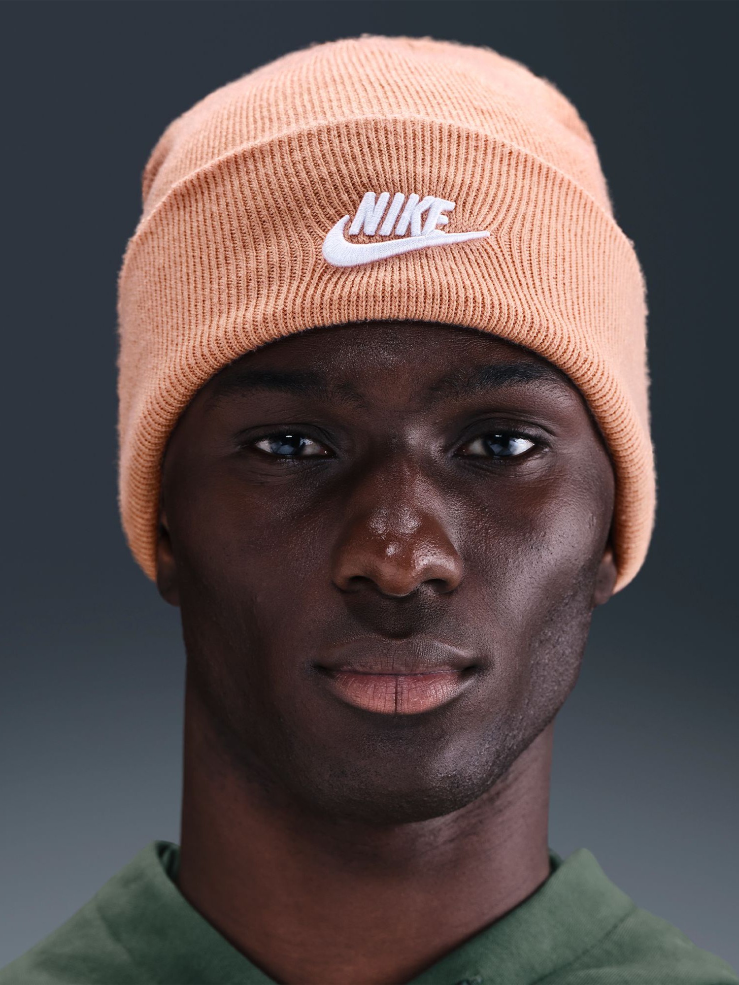 Шапка  Nike U NK PEAK BEANIE TC FUT F24 L мокко HF0186-688 изображение 5