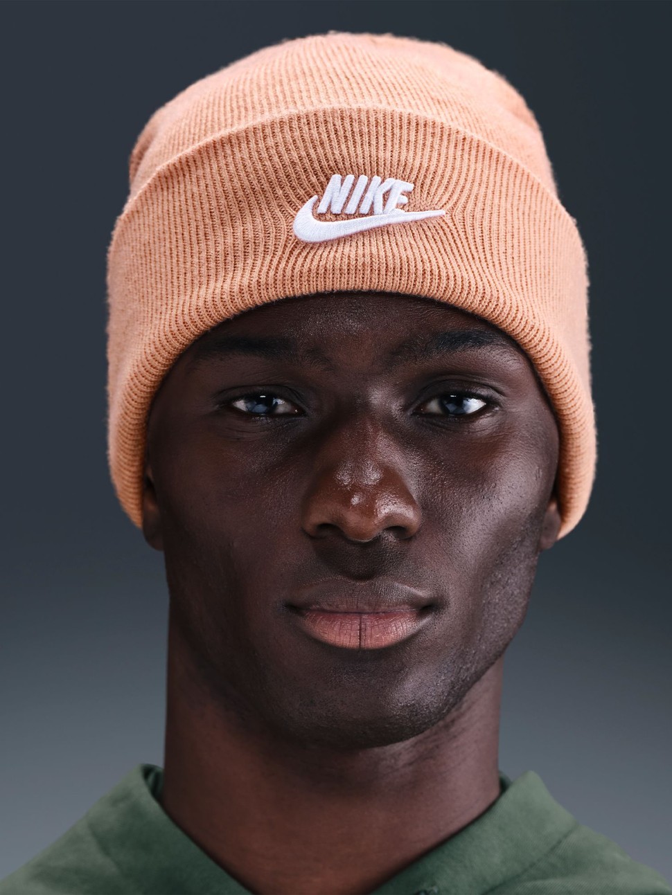 Шапка  Nike U NK PEAK BEANIE TC FUT F24 L мокко HF0186-688 — фото 5
