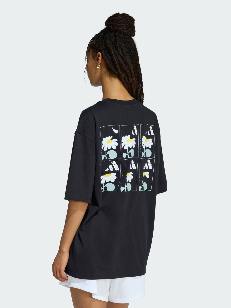 Футболка жіноча Adidas SOFT SIDE OS T чорна KA5093 — фото 3