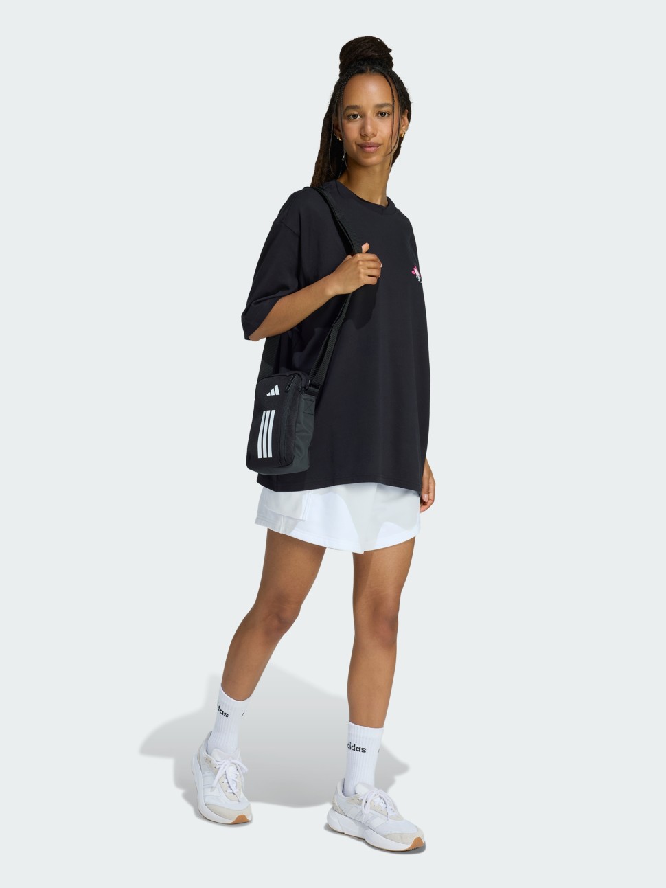 Футболка жіноча Adidas SOFT SIDE OS T чорна KA5093 — фото 4