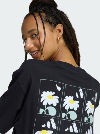 Футболка женская Adidas SOFT SIDE OS T черная KA5093 изображение 6