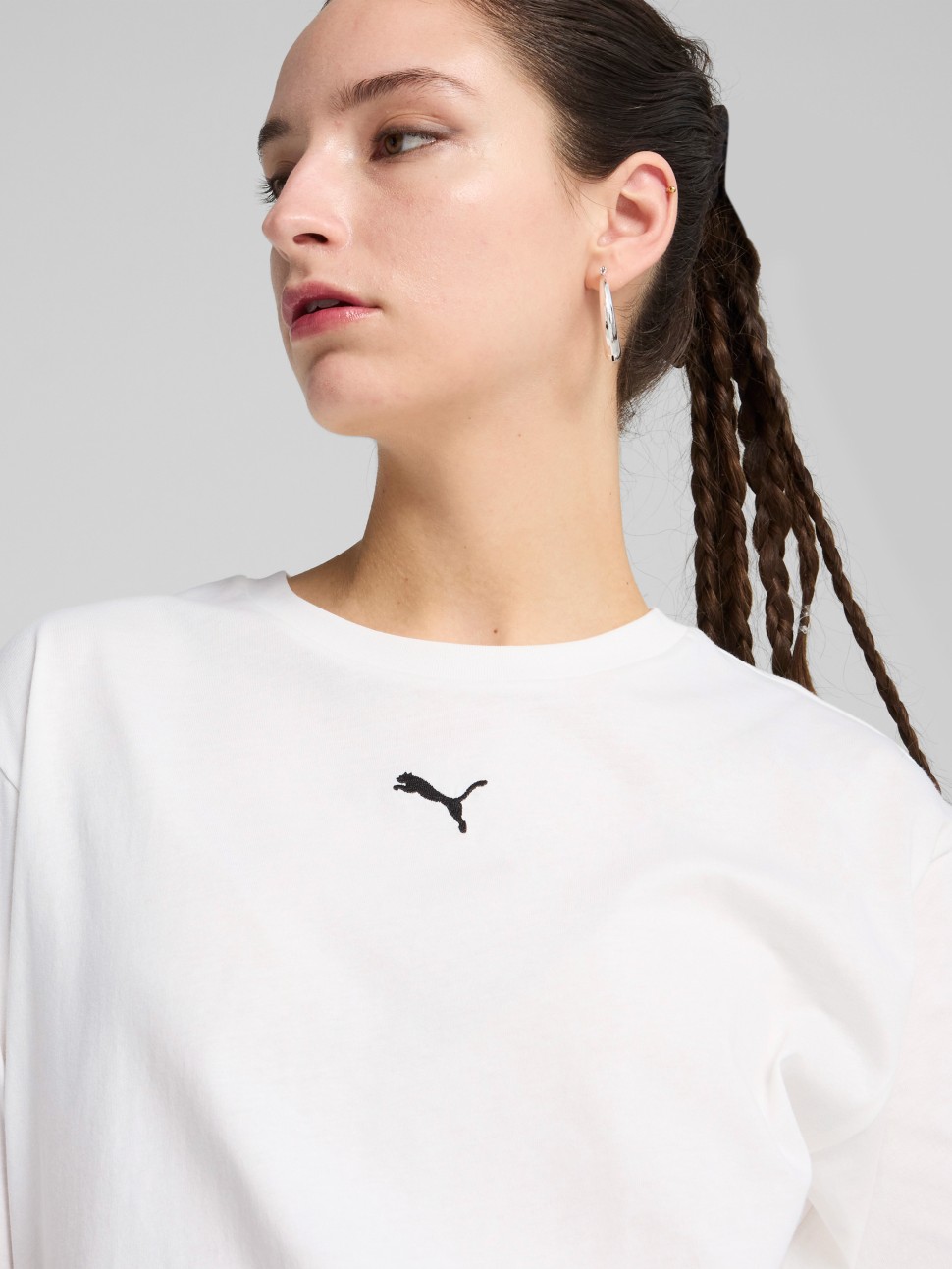 Футболка жіноча Puma ESS Relaxed Tee біла 68497102 — фото 6