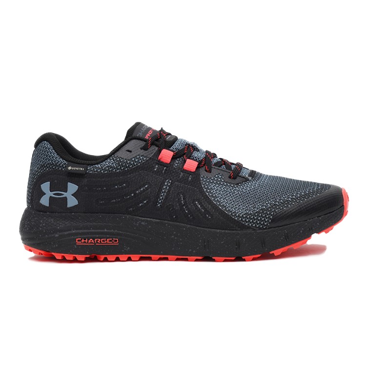 Кроссовки мужские Under Armour Ua Charged Bandit Trail Gtx черные 3022784-001 изображение 1