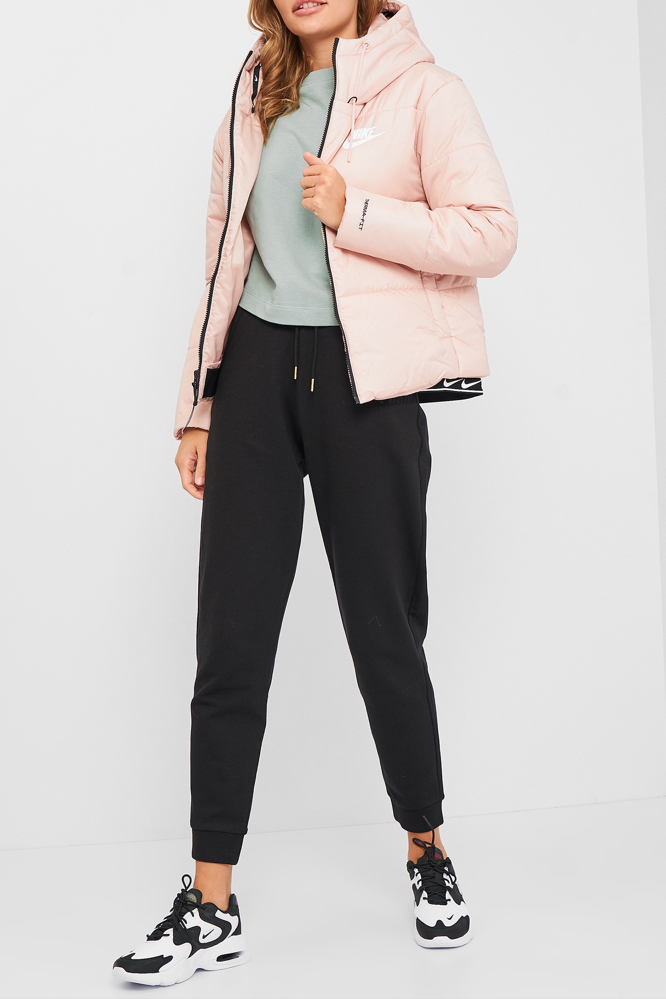 Куртка женская Nike W Nsw Tf Rpl Classic Tape Jkt красная DJ6997-601 изображение 2