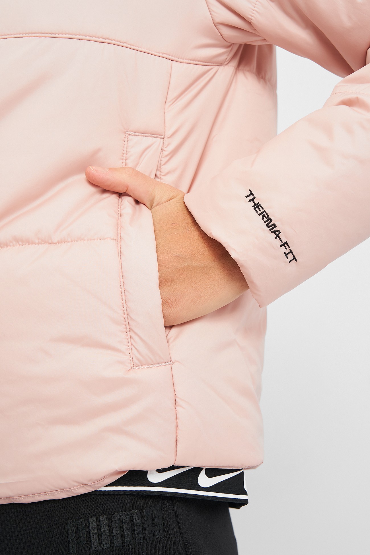 Куртка женская Nike W Nsw Tf Rpl Classic Tape Jkt красная DJ6997-601 изображение 6