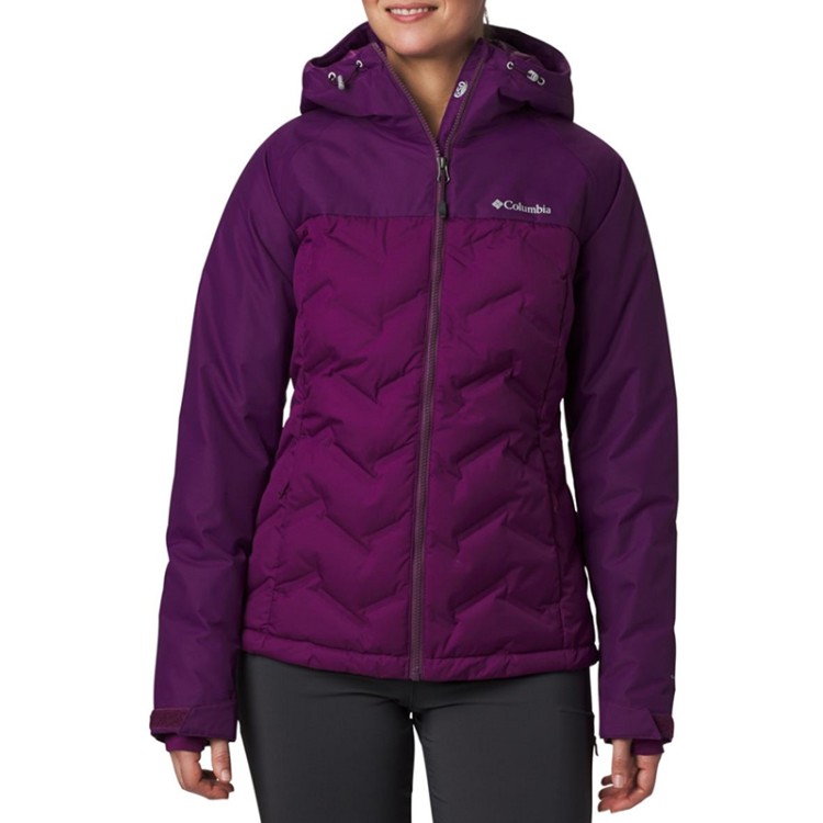 Куртка пуховая женская Columbia Grand Trek Down Jacket фиолетовая 1859641-594 изображение 1