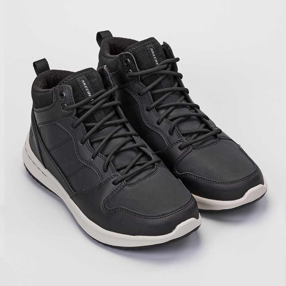 Черевики чоловічі Skechers Delson чорні 210229 BLK изображение 3