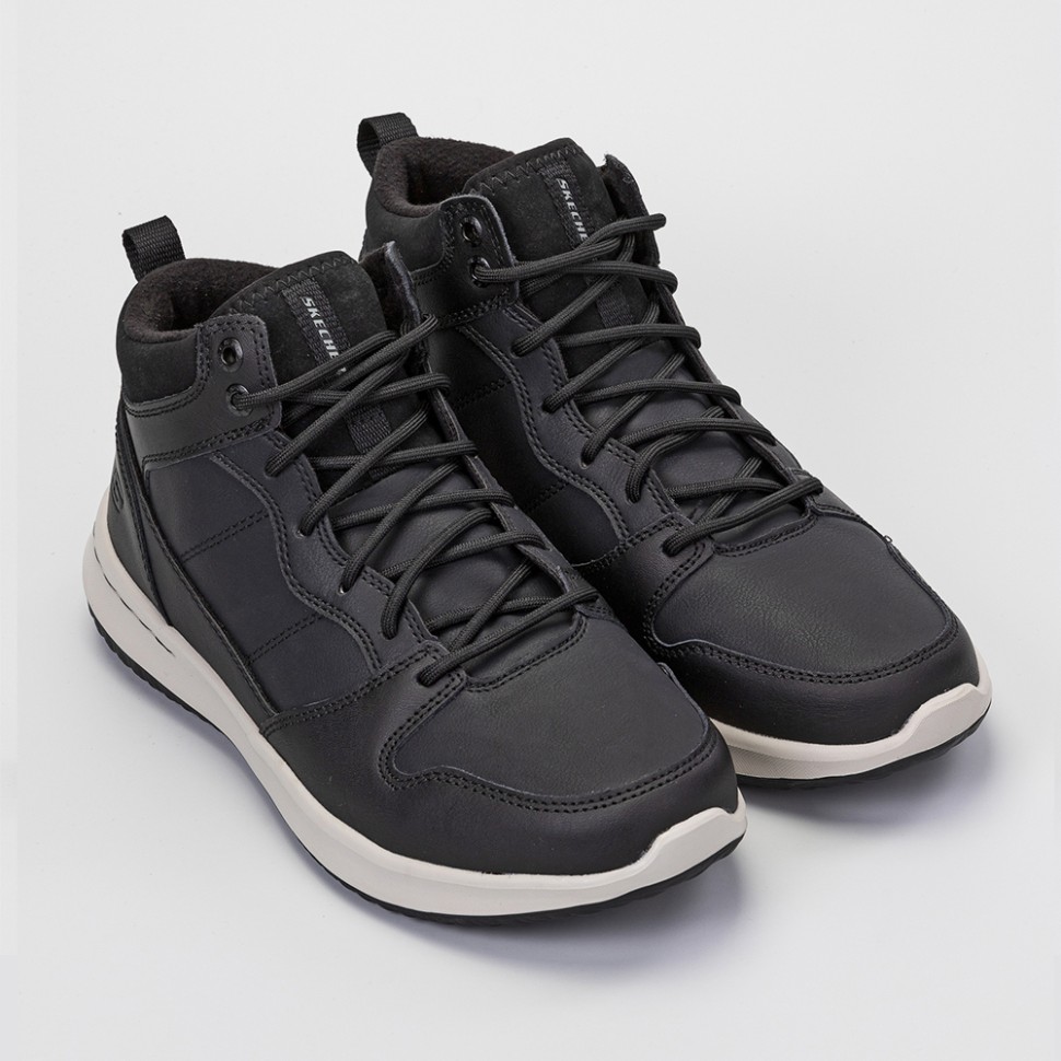 Черевики чоловічі Skechers Delson чорні 210229 BLK — фото 3