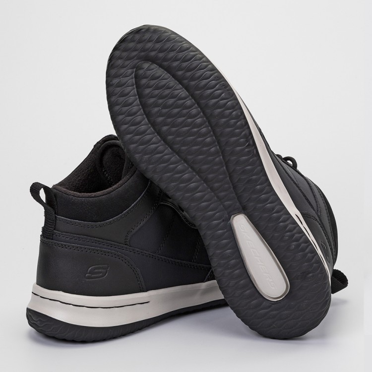 Черевики чоловічі Skechers Delson чорні 210229 BLK изображение 4