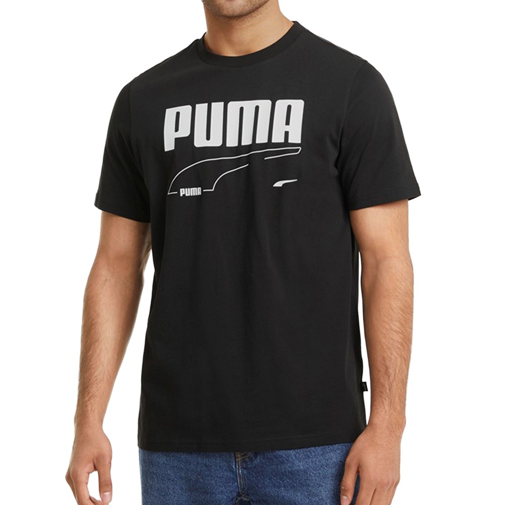 Футболка чоловіча Puma Rеbel Tee чорна 58573801  изображение 1
