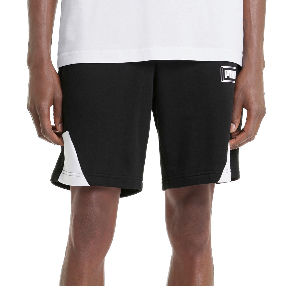 Шорти чоловічі Puma Rebel Shorts чорні 58574901 изображение 1