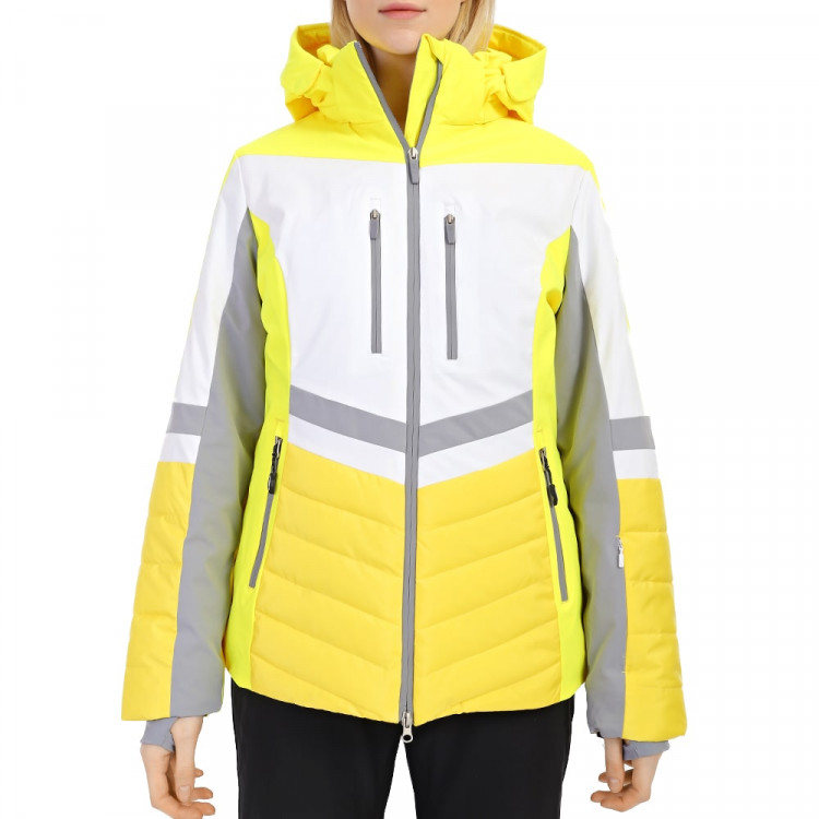 Куртка гірськолижна жіноча WHS жовта 552524-710 изображение 1
