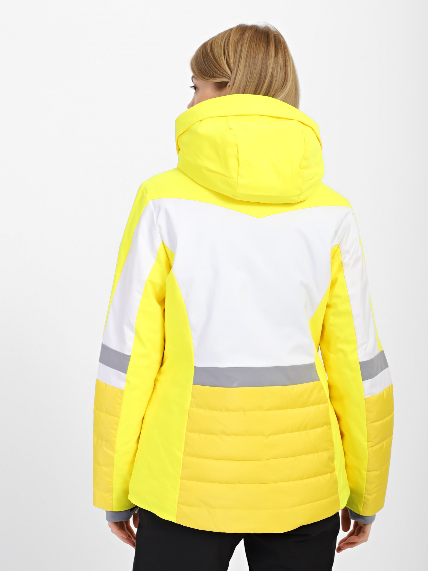 Куртка гірськолижна жіноча WHS жовта 552524-710 изображение 4