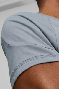 Футболка мужская Puma EVOSTRIPE Tee серая 67331169 изображение 5