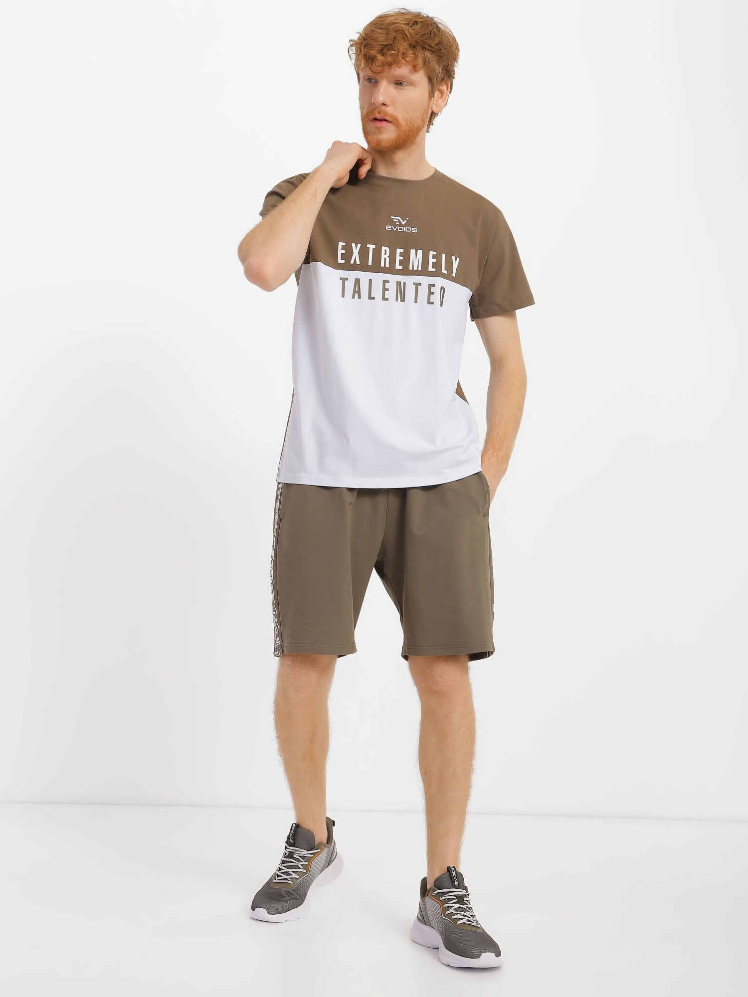 Шорты мужские Evoids Apson серые 552318-023 изображение 3