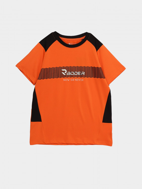 Футболка для мальчика Radder Roan оранжевая 442367-840 изображение 2