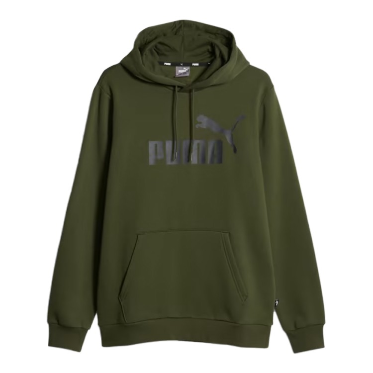 Толстовка чоловіча Puma ESS Big Logo Hoodie FL (s) хакі 58668731 изображение 1