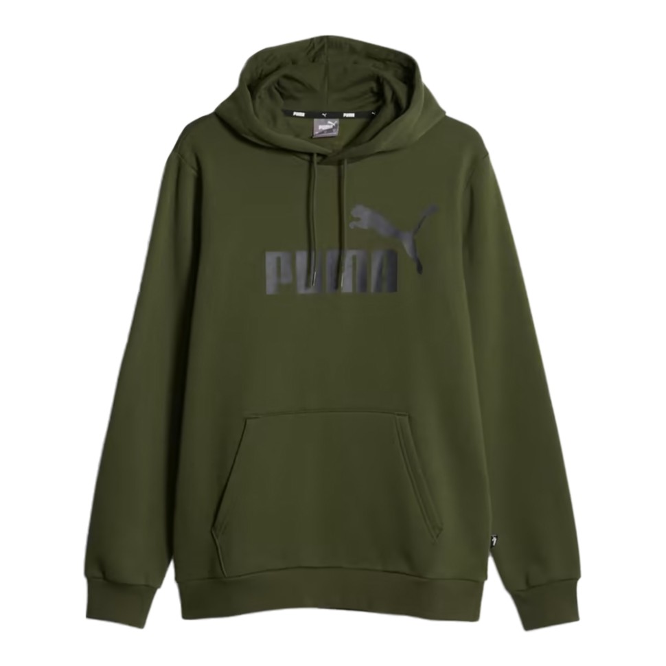 Толстовка чоловіча Puma ESS Big Logo Hoodie FL (s) хакі 58668731 изображение 1