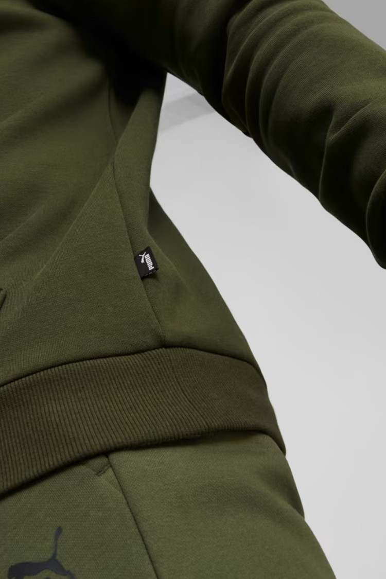 Толстовка чоловіча Puma ESS Big Logo Hoodie FL (s) хакі 58668731 изображение 5