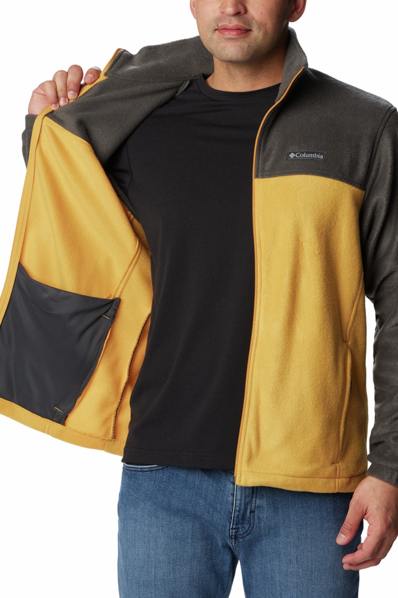 Джемпер мужской Columbia Steens Mountain Full Zip 2.0 оранжевый 1476671-004 изображение 3