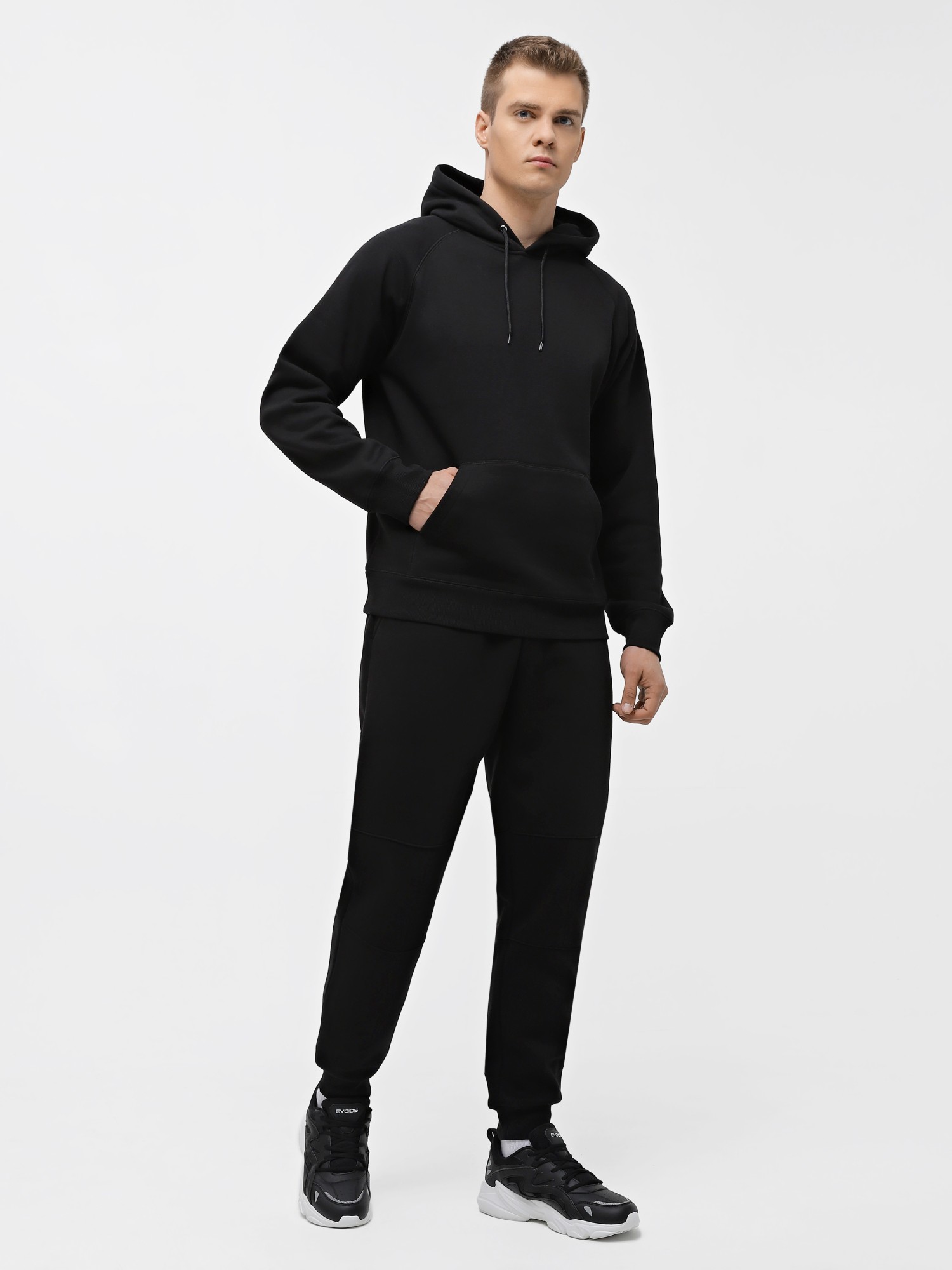 Толстовка чоловіча Evoids Majori чорна 602401-010 изображение 4