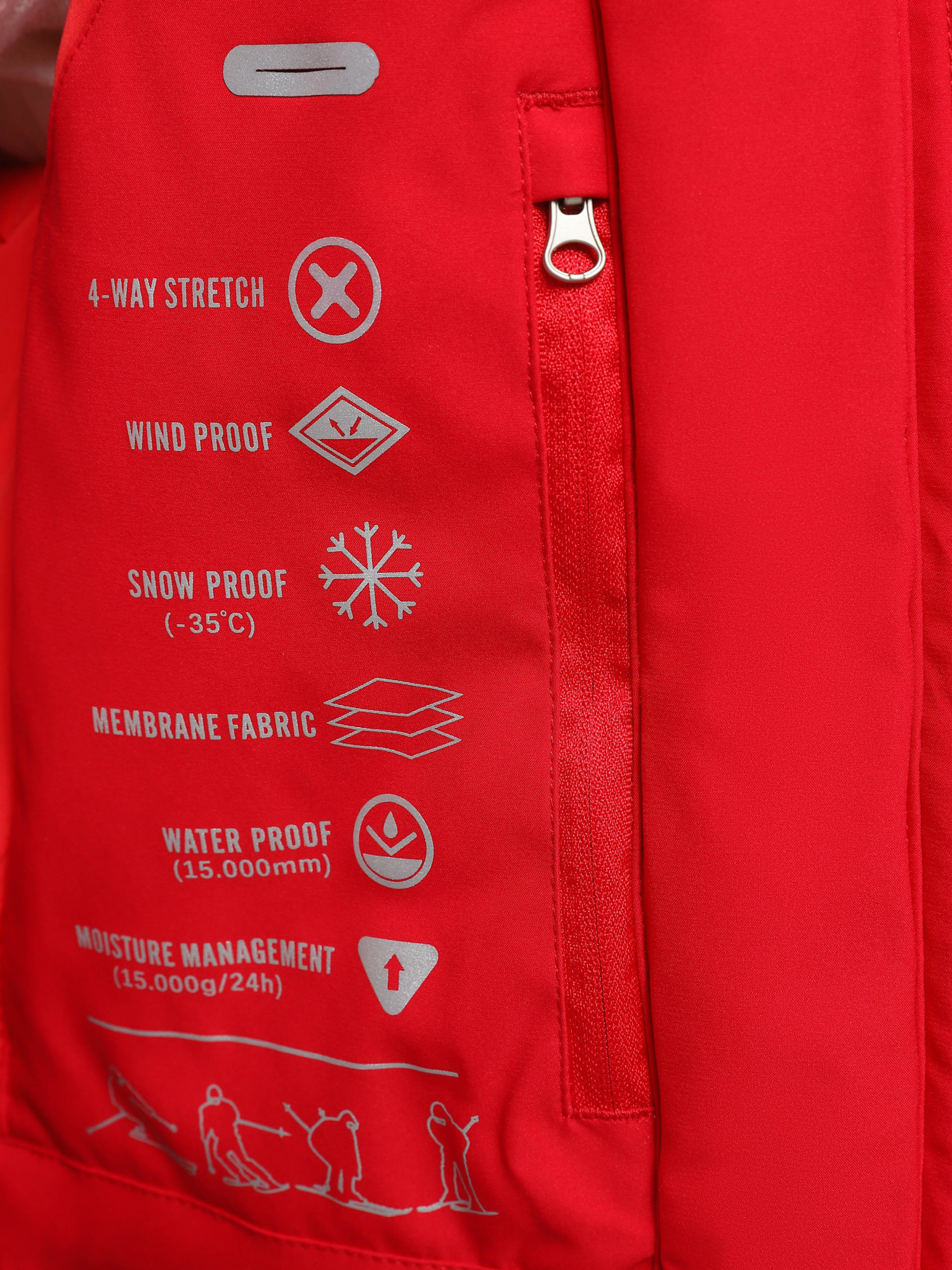 Куртка жіноча WHS  червона 553510-650 изображение 6